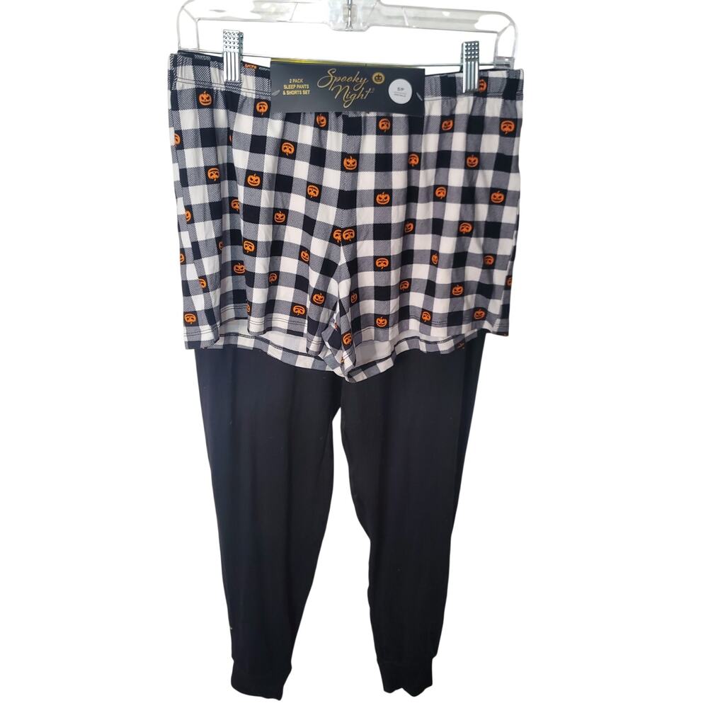 Spooky Night Sleep Shorts and Pants Set, NWT, Small